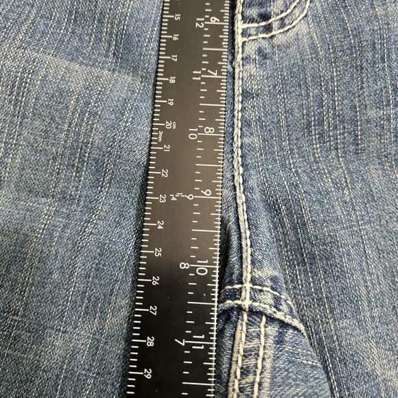 Tommy Hilfiger Women 12 American Hope Bootcut Mid Rise Jeans Y2K - Picture 15 of 16